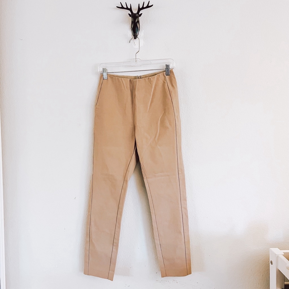 Nordstrom Women's Tan Trouser Pants Size 6
